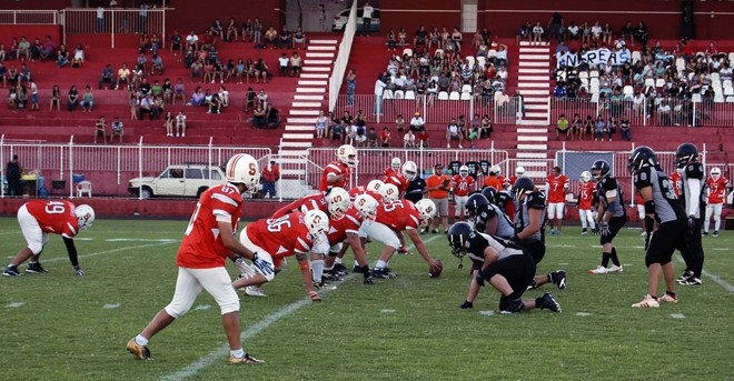 Brown Spiders venceu o Black Sharks no campo do ABC, em Foz | Divulgação
