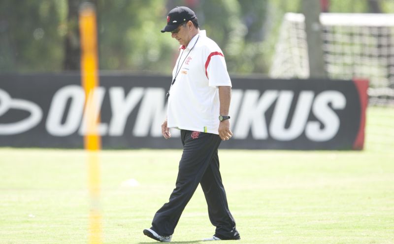 Joel Santana reclamou da arbitragem na partida do Flamengo contra o Boavista | André Portugal / Vipcomm
