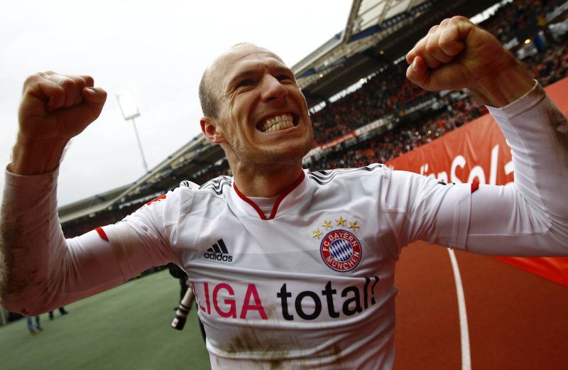 Robben marcou o gol da vitória do Bayern de Munique sobre o Nuremberg | Reuters