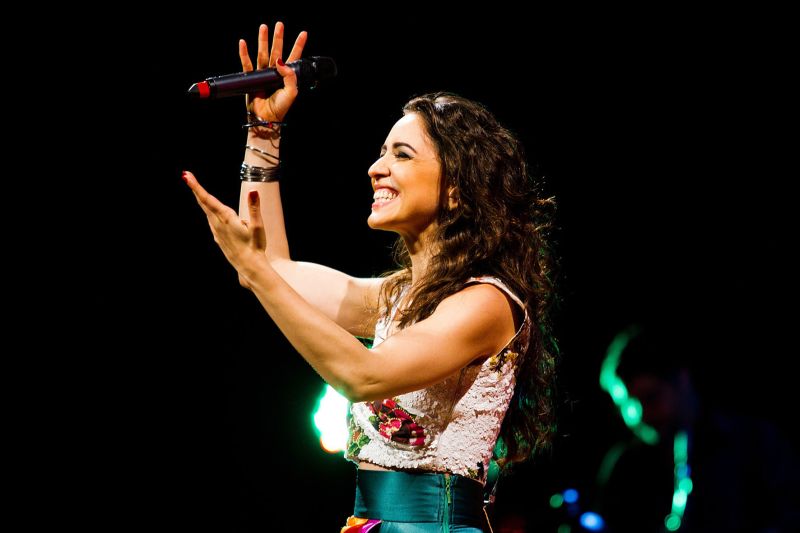 Com a sonoridade renovada, a cantora potiguar diz que está se sentindo livre nos palcos | Mauricio Santana/Divulgação