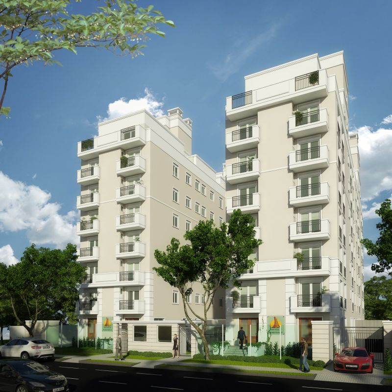 Fachada do Montreal: duas torres independentes, em estilo neoclássico | Divulgação