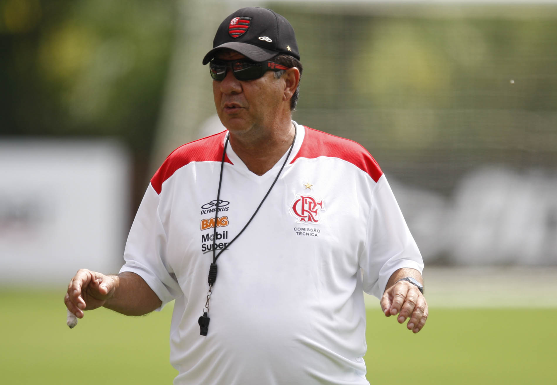 A cabeça de Joel Santana ficou a prêmio no Flamengo após mais uma derrota na Libertadores | André Portugal/VIPCOMM