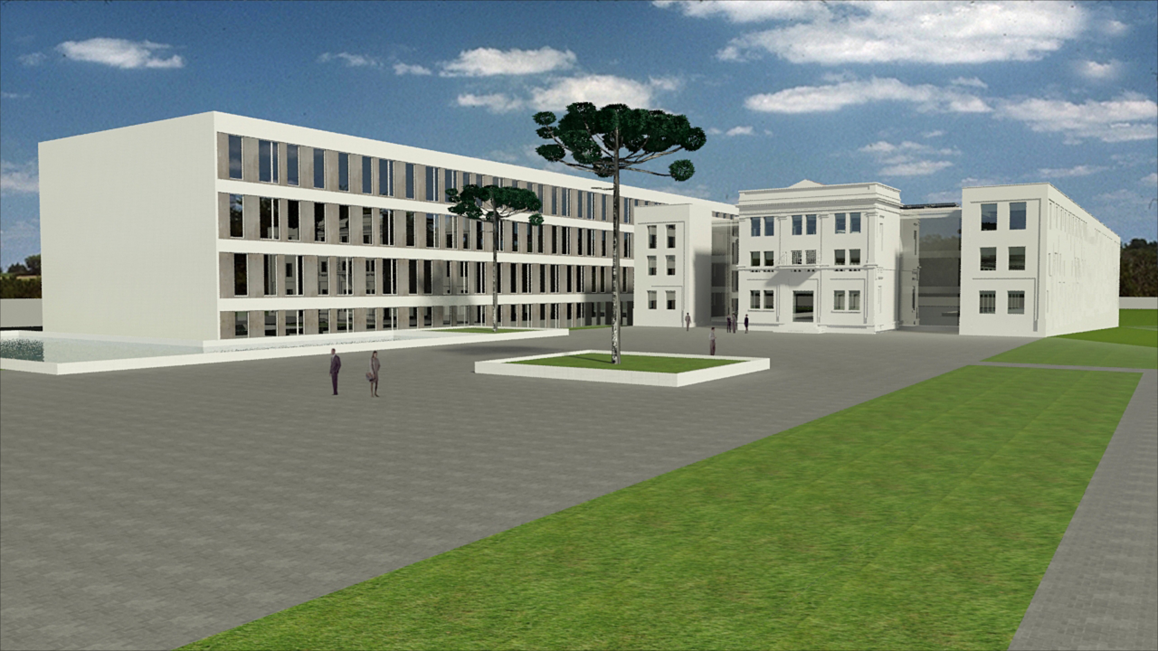 Projeto do novo Fórum Cível de Curitiba. | Divulgação