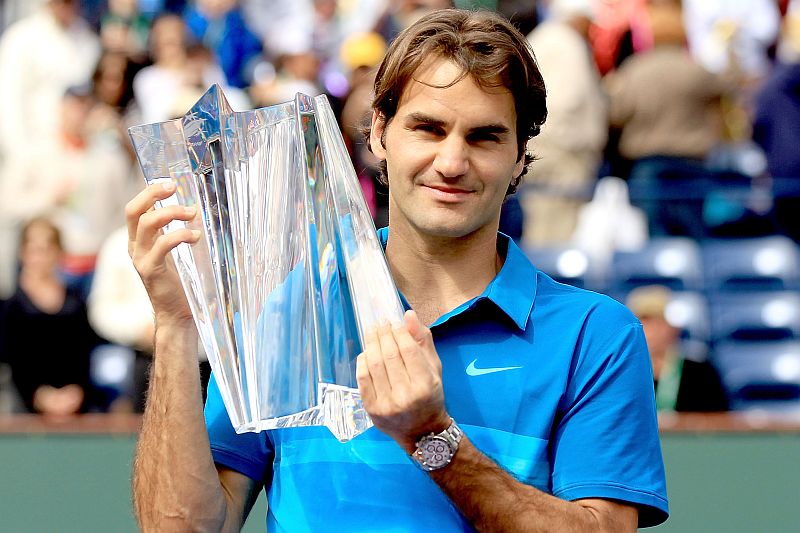 Federer é agora o maior vencedor da história de Indian Wells | Matthew Stockman / AFP