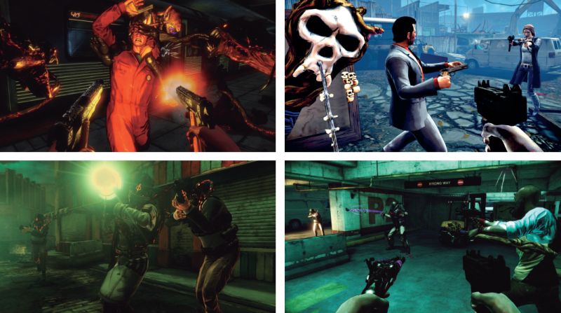 Produtores de Darkness II usaram a tecnologia de cel shading, um filtro que deixa os gráficos parecidos com desenhos | Fotos: Divulgação