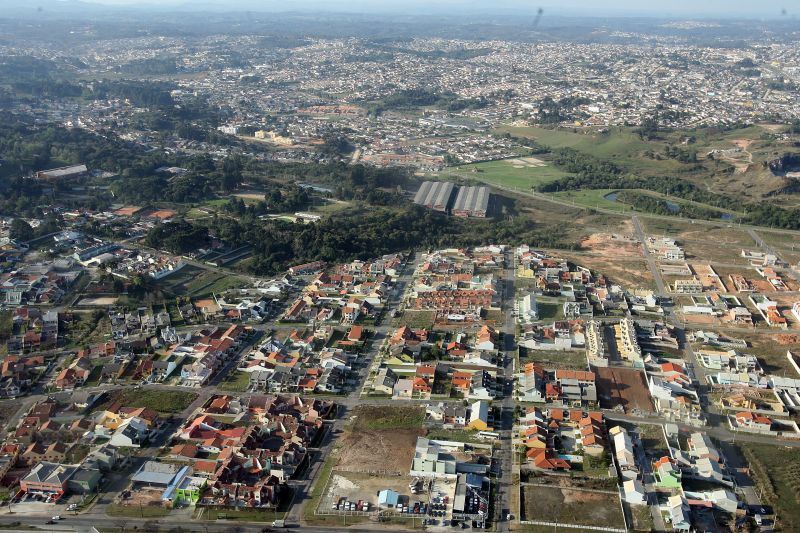 Vista de Colombo: com 103 mil eleitores, cidade terá propaganda personalizada se o TSE aprovar resolução | Valterci SantosArquivo/ Gazeta do Povo