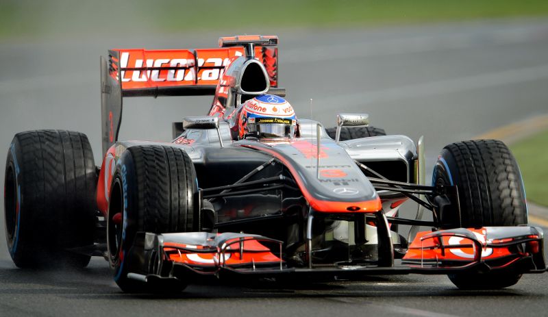 Jenson Button foi o melhor no primeiro dia de treinos para o GP da Austrália | AFP