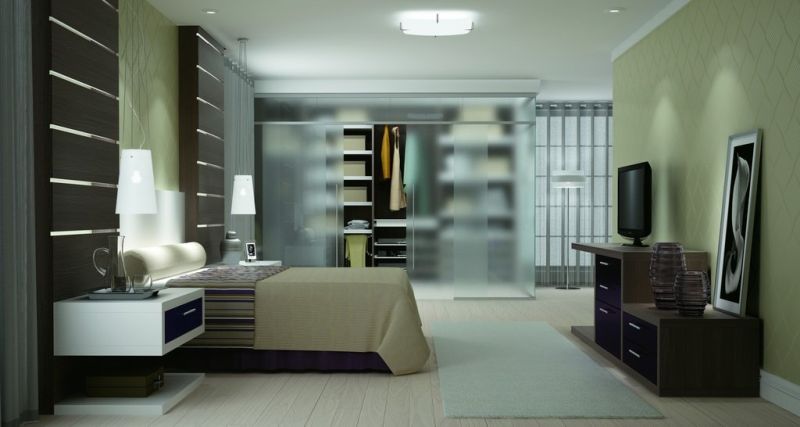 Quarto e closet da Criare: opção de planejados pode ser saída para espaços pequenos | Divulgação