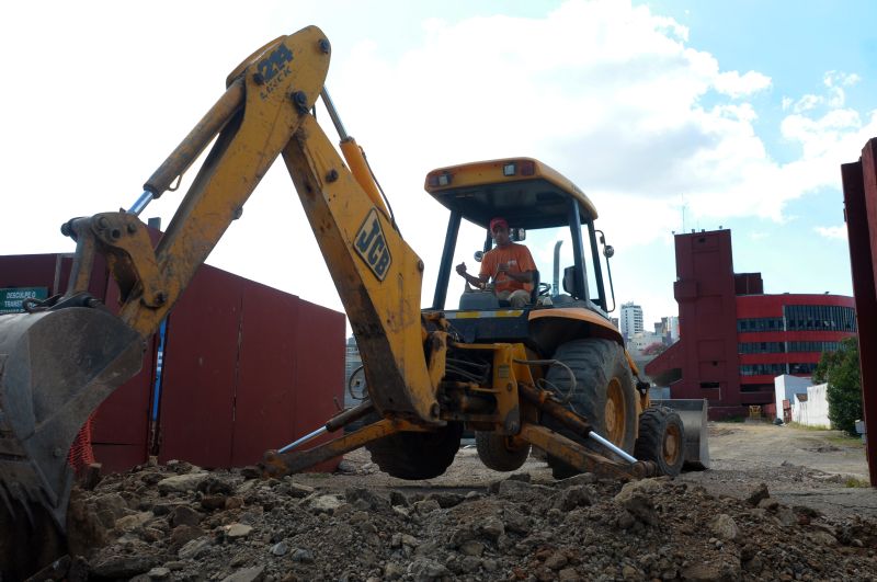 Arena da Baixada é o estádio mais atrasado para a Copa, segundo o TCU | Daniel Caron / Gazeta do Povo