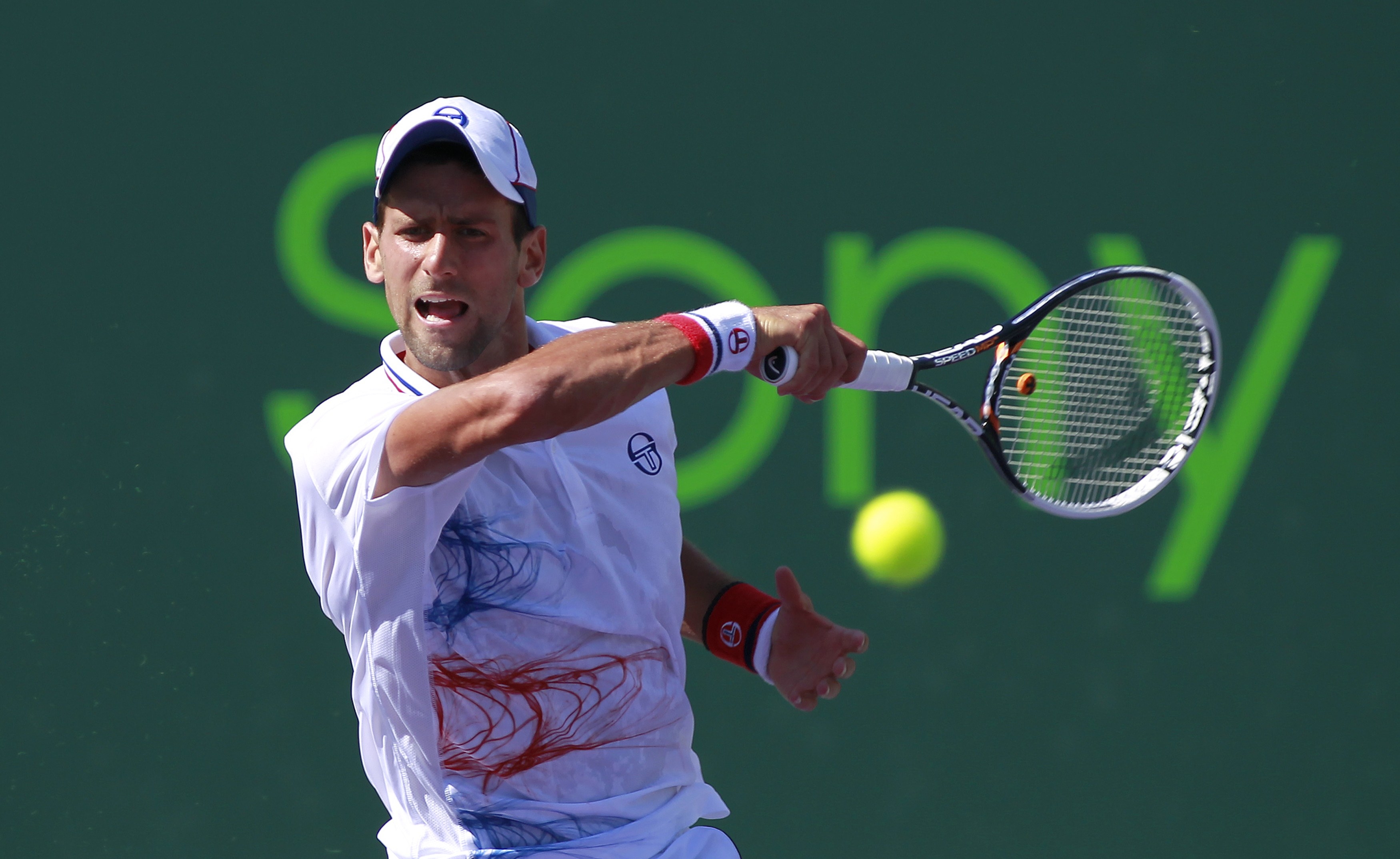 Mesmo com dificuldade no primeiro set, Djokovic avançou às quartas em Miami | Andrew Innerarity/ Reuters