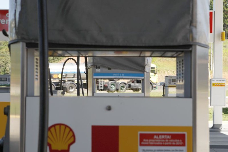 Bombas de diesel inativas na Região Metropolitana de Curitiba: postos de beira de estrada foram os mais prejudicados | Antônio Costa/ Gazeta do Povo