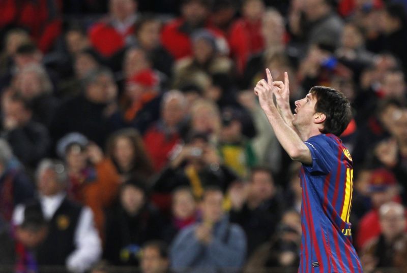 Messi arrasou o Bayer Leverkussen com cinco gols | Reuters