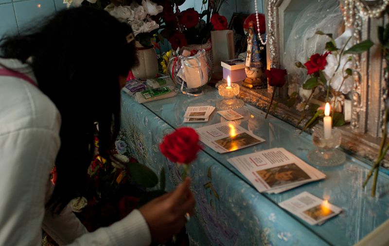 Túmulo de Maria Bueno recebe centenas de visitas todos os anos | Marco Andre Lima / Agência de Notícias Gazeta do Povo