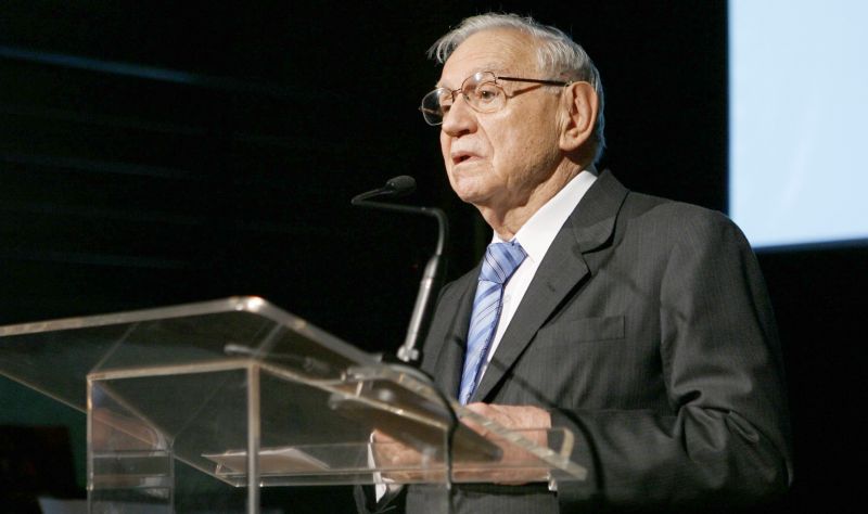 Ozires Silva em Curitiba, na cerimônia do prêmio de empreendedorismo que leva o seu nome | Antonio Costa/Gazeta do Povo