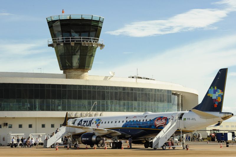 Aeroporto de Maringá é considerado pelo presidente da Infraero como um dos terminais regionais com potencial de crescimento | Fábio Dias/ Gazeta Maringá