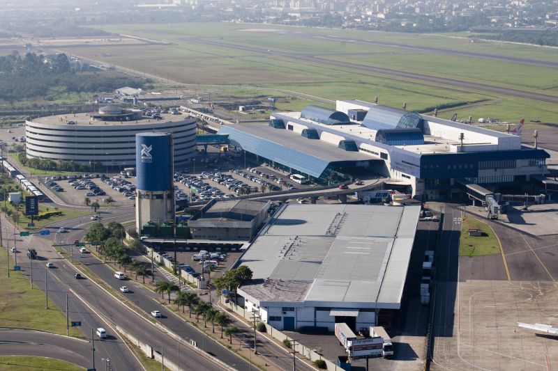 Aeroporto Salgado Filho, em Porto Alegre, tem a pista mais curta entre os grandes terminais brasileiros | Camila Domingues/Palácio Piratini