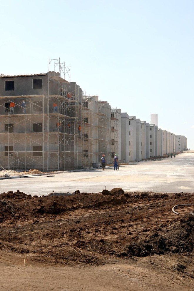 Em Curitiba, a construção de 1.411 casas do programa no Parque Iguaçu, no bairro Ganchinho, teve entrega protelada | Aniele Nascimento/ Gazeta do Povo