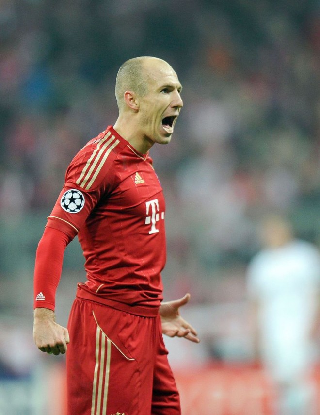 O holandês Robben brilhou na goleada do Bayern de Munique | Marc Mueller/ EFE