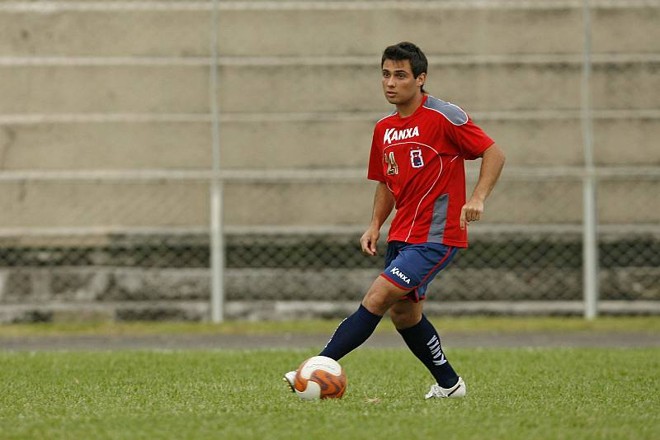 Bruninho levou pancada em jogo treino e foi poupado pela comissão técnica para a estreia do Paraná | Antonio More / Agência de Notícias Gazeta do Povo