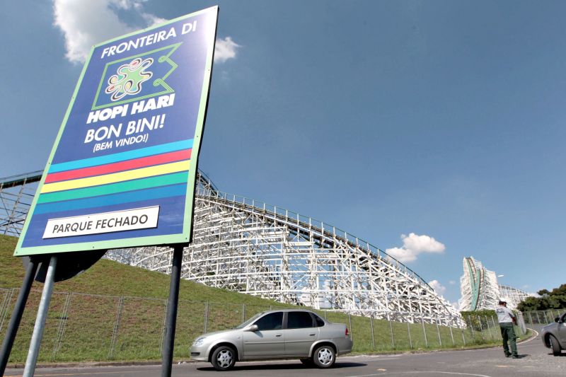 O Hopi Hari ficará fechado por dez dias até que terminem as investigações sobre a morte da adolescente Gabriela | Clayton de Souza/AE