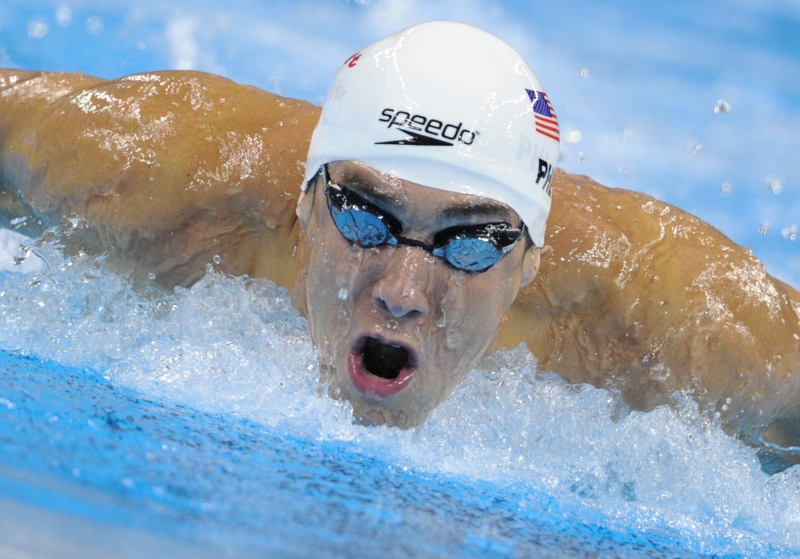 Phelps marcou o melhor tempo do ano nos 200m borboleta | Mark Ralston/ AFP
