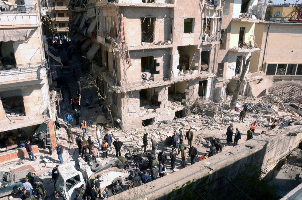 Atentados na Síria matam pelo menos 27 pessoas no sábado. Neste domingo, outras 22 pessoas morreram | AFP/ HO / SANA