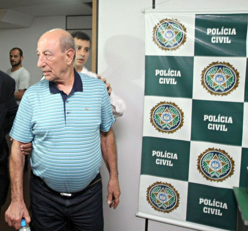 Anísio da Beija Flor é um dos oito acusados presos ontem, no Rio | Thiago Lontra/Agência O Globo