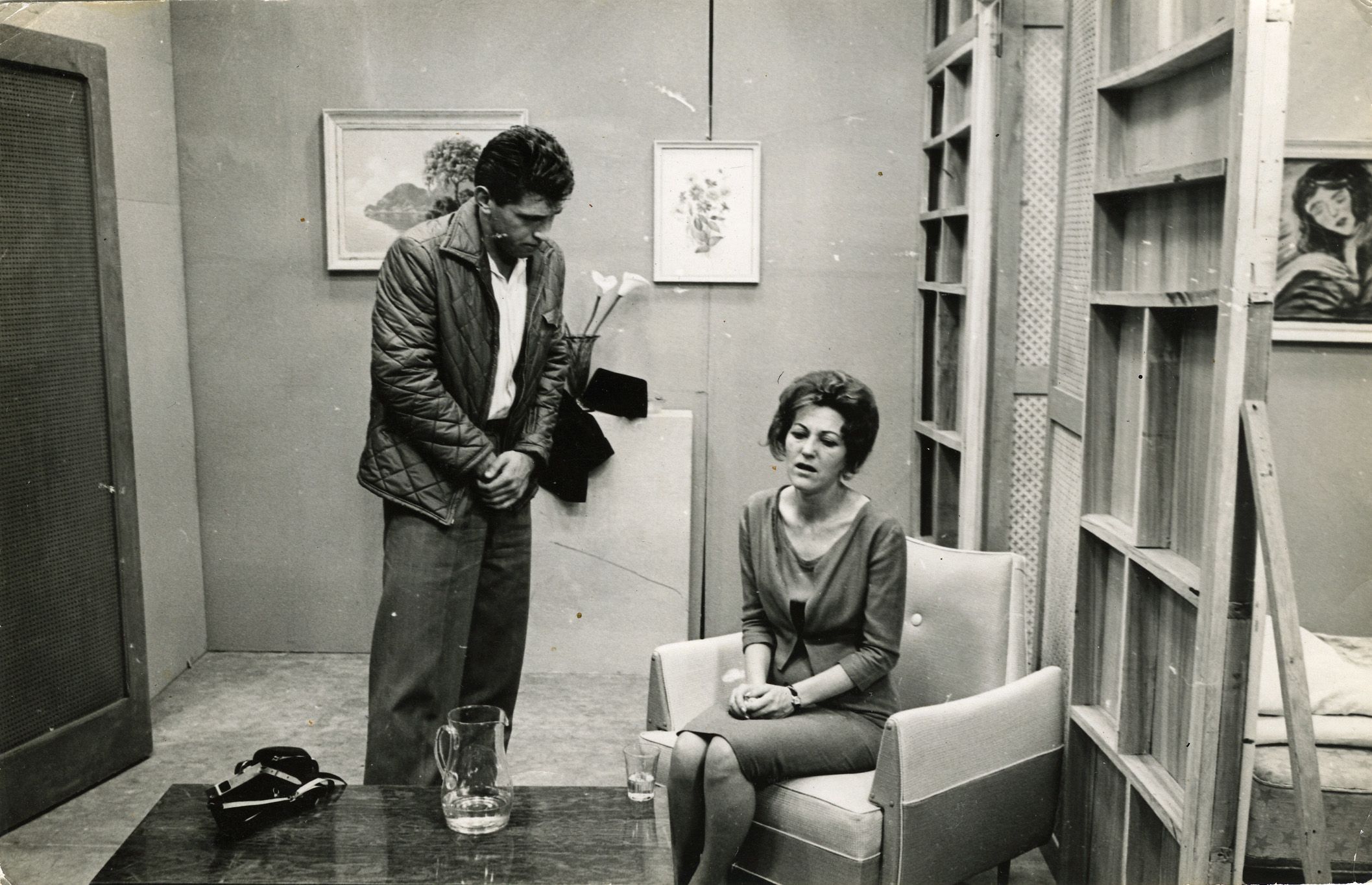 Atriz participa na inauguração do Canal 3, em Londrina, no ano de 1967. | Divulgação/Arquivo Lala Schneider