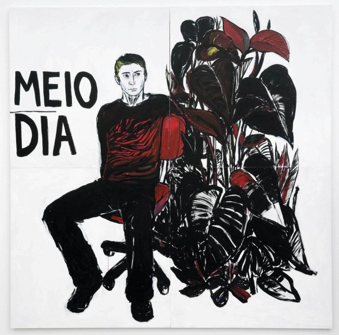 Limites entre o desenho e a pintura no trabalho de Vânia Mignone |