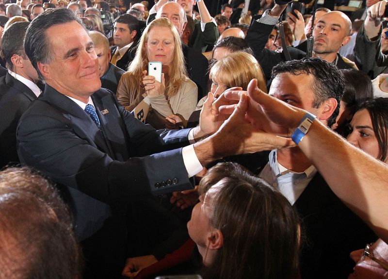 Pré-candidato republicano Mitt Romney vence em seis dos dez estados que participaram da Superterça | Justin Sullivan/Getty Images/AFP