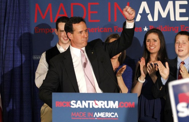 Pré-candidato republicano Rick Santorum vence primárias no Alabama e no Mississippi | REUTERS/Mike Stone