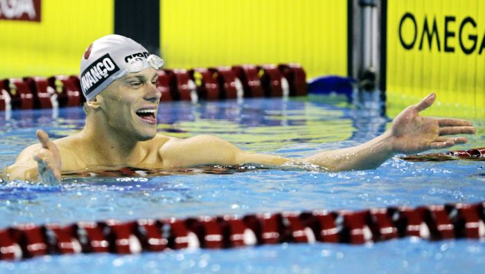 Cielo comemora o ouro nos 50m borboleta do Troféu Maria Lenk | Reuters