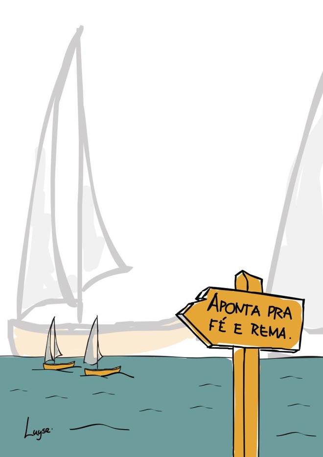 Ilustrações da artista plástica Luyse Costa para as canções