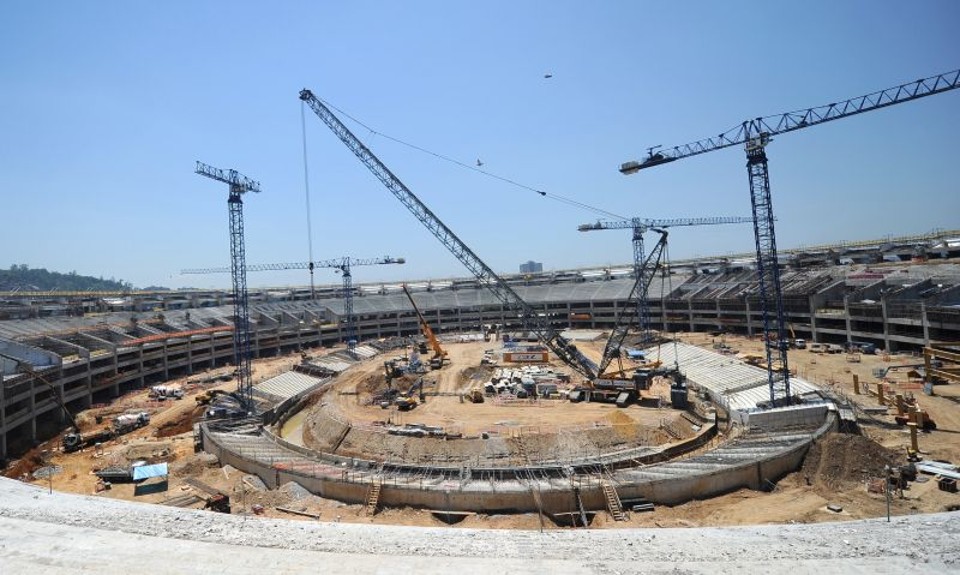 A Delta faz parte do consórcio que está reformando o estádio do Maracanã. Negócios estão espalhados por 23 estados | Vanderlei Almeida/AFP