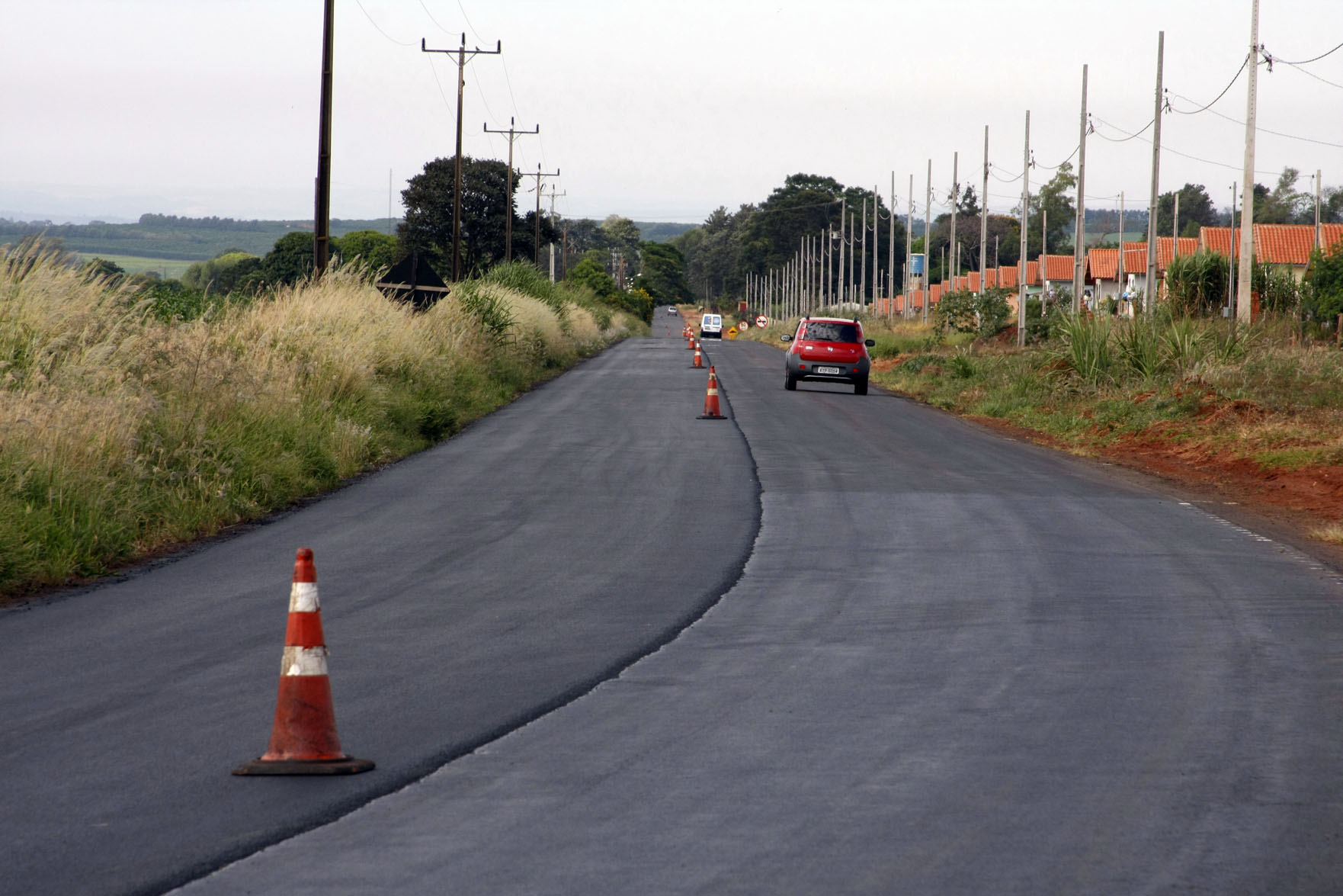 A PR-554 é um dos principais corredores da região para escoamento da soja cana e milho | Divulgação - AEN