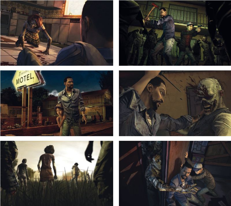 Primeira parte do jogo baseado em The Walking Dead é quase toda baseada em diálogos e exploração de cenários | Fotos: Divulgação