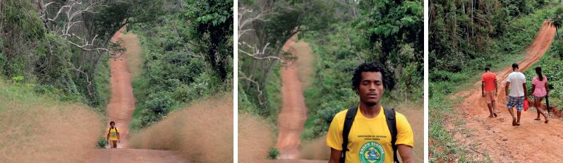 Em O Contador de Histórias, jovem volta à sua comunidade natal para ensinar capoeira às crianças. Memória e Leite (à dir.) foi feito na Reserva Chico Mendes, no Acre | Divulgação