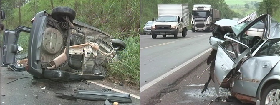 Acidente deixou tráfego lento por quase quatro horas na PR-323 | Reprodução/RPC TV Paranavaí