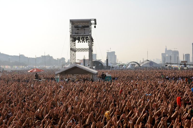 140 mil pessoas compareceram ao Lollapalooza nos dois dias de shows. Festival estava organizado, mas teve problemas pontuais | Divulgação/ Lollapalooza