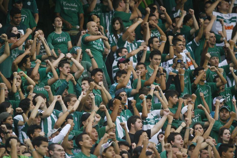 Apenas torcedores do Coritiba vão acompanhar o Atletiba no Couto Pereira | Antônio More / Gazeta do Povo