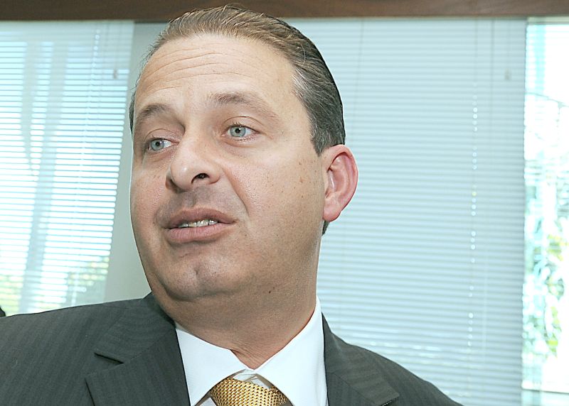 Eduardo Campos, presidente nacional do PSB. | Roosewelt Pinheiro/ABr