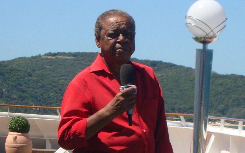 Entre alguns dos sambas bem-humorados de sua autoria estão "A Vaca da Minha Sogra", "Botei Minha Nega no Seguro", "Funeral do Ricardão", "Olha a Rima" e "Chatuba" | Divulgação TV Globo