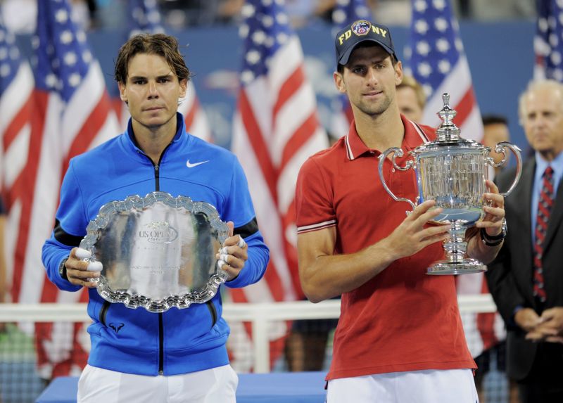 Nadal e Djokovic vão disputar partida no estádio do Real Madrid | AFP