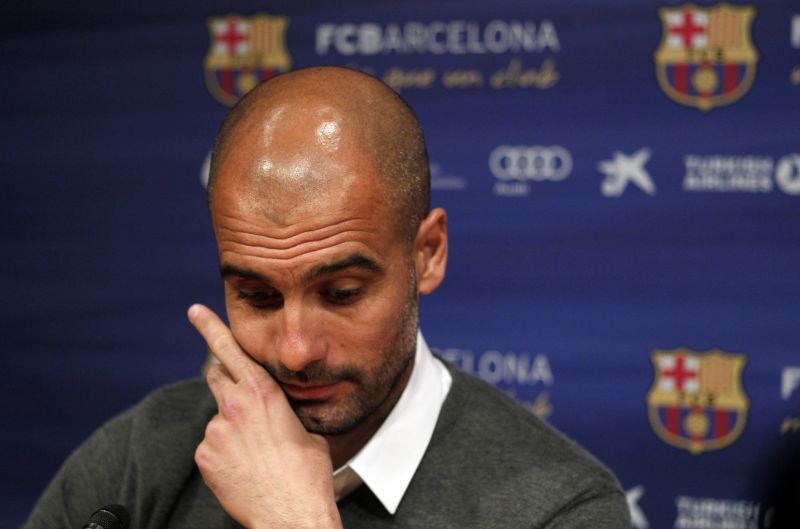 Após quatro anos, Guardiola deixará o Barcelona | Albert Gea / Reuters