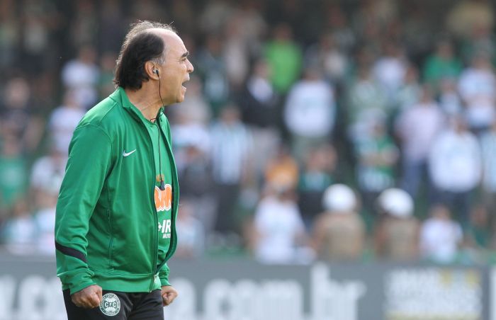 Entre os cinco técnicos que mais comandaram o Coritiba na história, Marcelo Oliveira tem o melhor rendimento | Daniel Castellano / Gazeta do Povo
