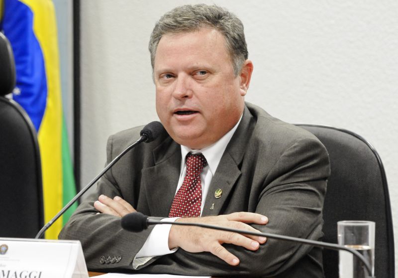 Blairo Maggi: senador anunciou a volta do PR ao governo | Paulo H. Carvalho/Ag. Senado