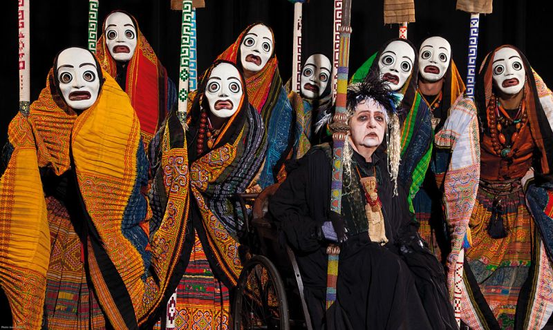 Peça Hécuba permanece em cartaz até domingo | João Caldas/Divulgação