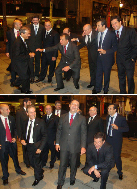 Anthony Garotinho, principal adversário político de Cabral, divulga imagens constrangedoras do governador e Cavendish em Paris. | Reprodução/http://www.blogdogarotinho.com.br/