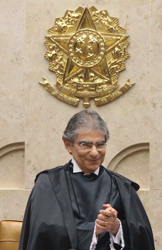 O sergipano Ayres Britto foi indicado ao STF em 2003, pelo ex-presidente Lula | Fellipe Sampaio/SCO/STF