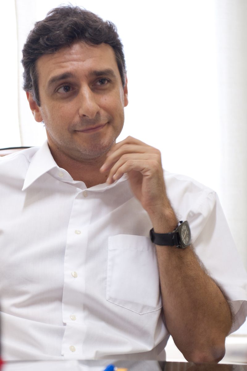 Alceu Maron Filho, presidente do PSDB local e pré-candidato à prefeitura da cidade | Marcelo Andrade/ Gazeta do Povo